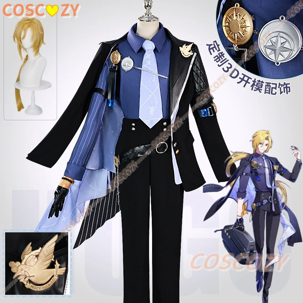 Hugo Косплей Костюм Парик Игра Zenless Zone Zero Hugo Униформа Mockingbird New Eridu Hugo Vlad Ravenlock Костюмы для Хэллоуина
Hugo Косплей Костюм Парик Игра Zenless Zone Zero Hugo Униформа Mockingbird New Eridu Hugo Vlad Ravenlock Костюмы для Хэллоуина