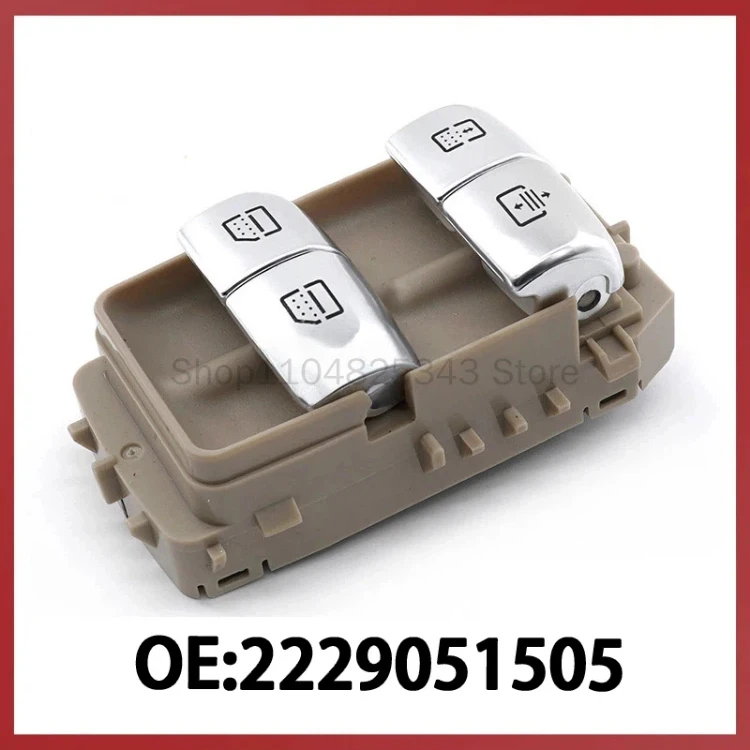 2229051505 Fits Mercedes-Benz S550 S600 Car Glass Regulator Switch Window Adjustment Switch
2229051505 Fits Mercedes-Benz S550 S600 Car Glass Regulator Switch Window Adjustment Switch