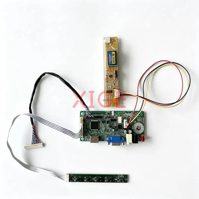 For B141XG05 B141XG13 B141XG08 B141XG09 LCD Monitor Controller Drive Board DIY Kit 1024*768 LVDS 30-Pin 1024x768 HDMI+VGA 1-CCFL
For B141XG05 B141XG13 B141XG08 B141XG09 LCD Monitor Controller Drive Board DIY Kit 1024*768 LVDS 30-Pin 1024x768 HDMI+VGA 1-CCFL
