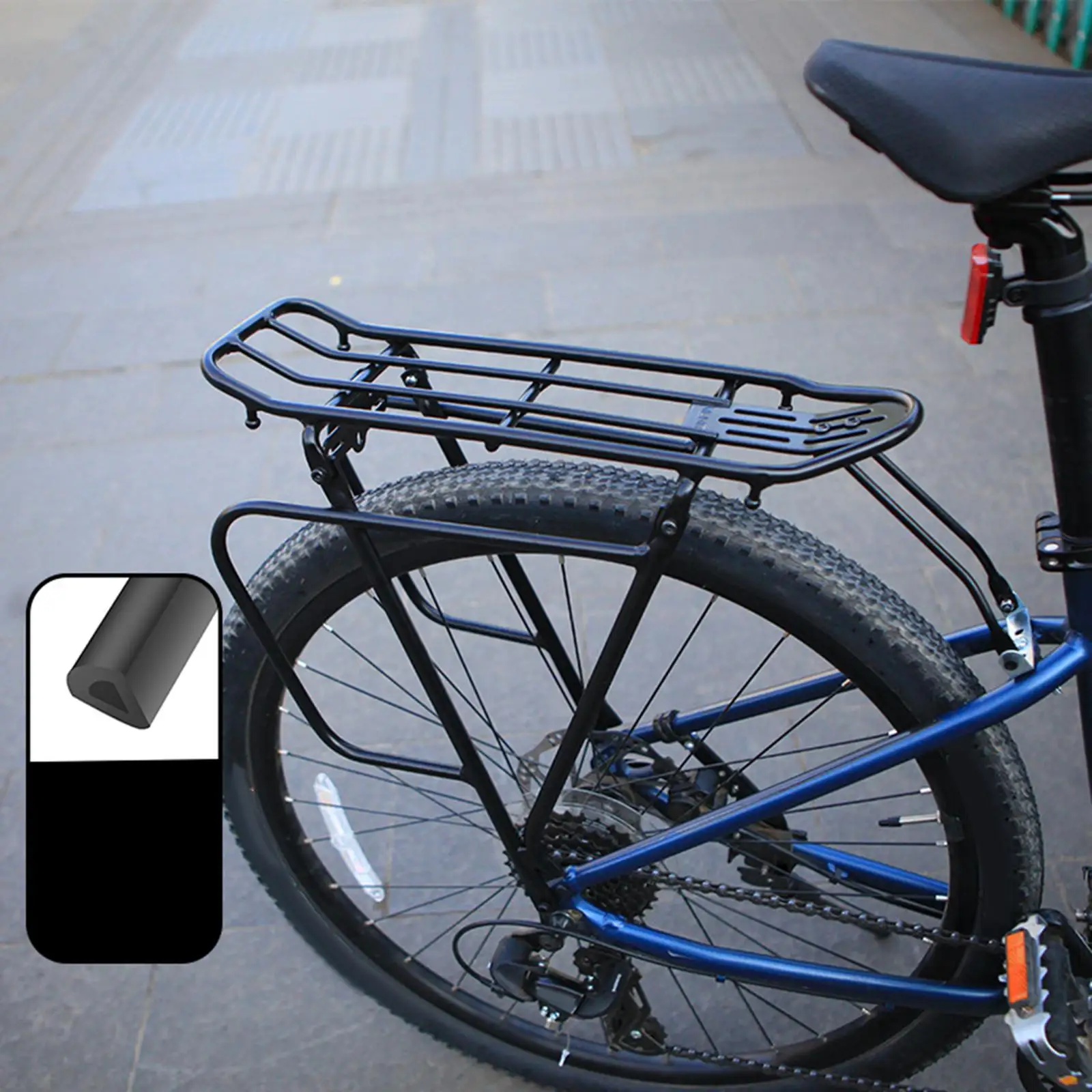 Dual Sided Aluminum Rear Bike Rack Heavy Duty Carrier Shelf Touring Support for Outdoor Bicycle Accessories
Dual Sided Aluminum Rear Bike Rack Heavy Duty Carrier Shelf Touring Support for Outdoor Bicycle Accessories