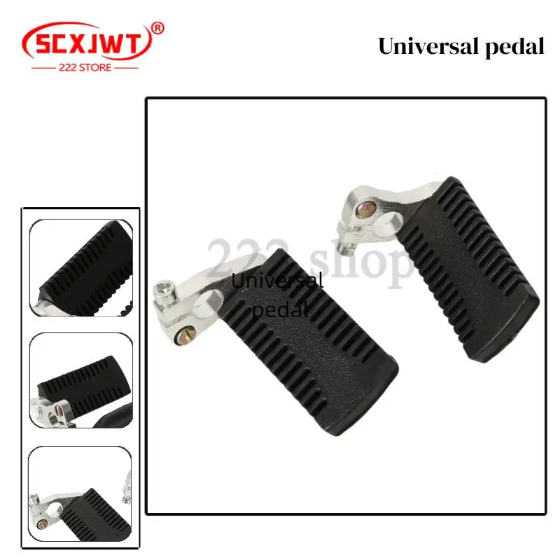 Universal Motorcycle Rear Foot Pegs Foot Rests Pedals Footpegs - Compatible with 47cc 49cc Mini Pocket Bikes
Universal Motorcycle Rear Foot Pegs Foot Rests Pedals Footpegs - Compatible with 47cc 49cc Mini Pocket Bikes
