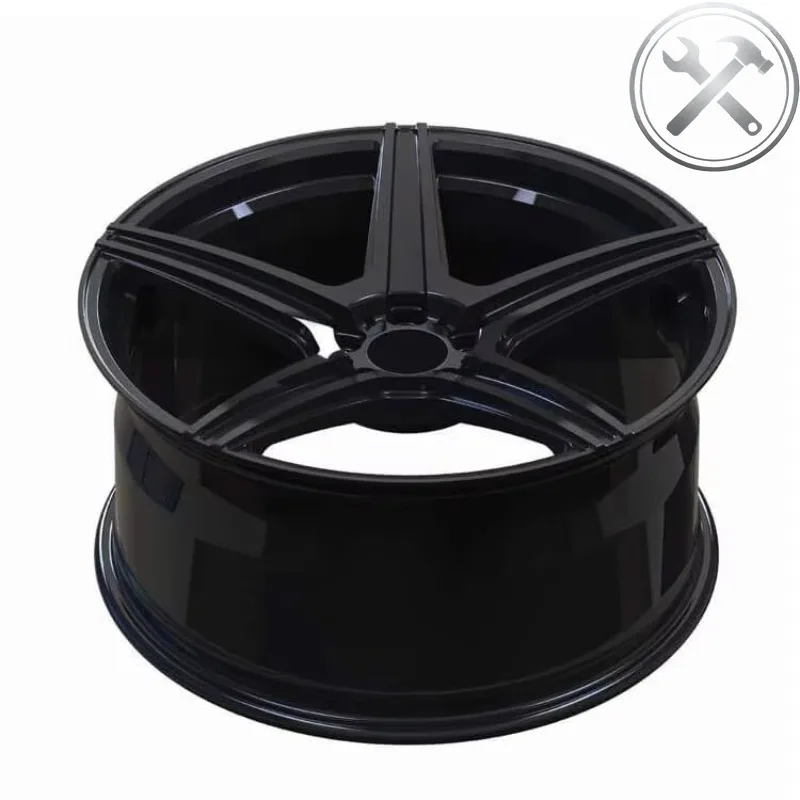 5 Star Black Alloy Forged Rims 16 17 Inch 5 Spoke Design Fit For Compact Car Mid Size Vehicle Retrofit
5 Star Black Alloy Forged Rims 16 17 Inch 5 Spoke Design Fit For Compact Car Mid Size Vehicle Retrofit
