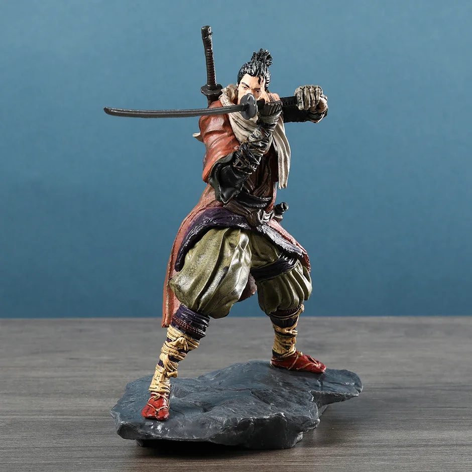 21 см/дюйма, тени Sekiro, два раза окрашенные фигурки, модель игрушки для фото
21 см/дюйма, тени Sekiro, два раза окрашенные фигурки, модель игрушки для фото