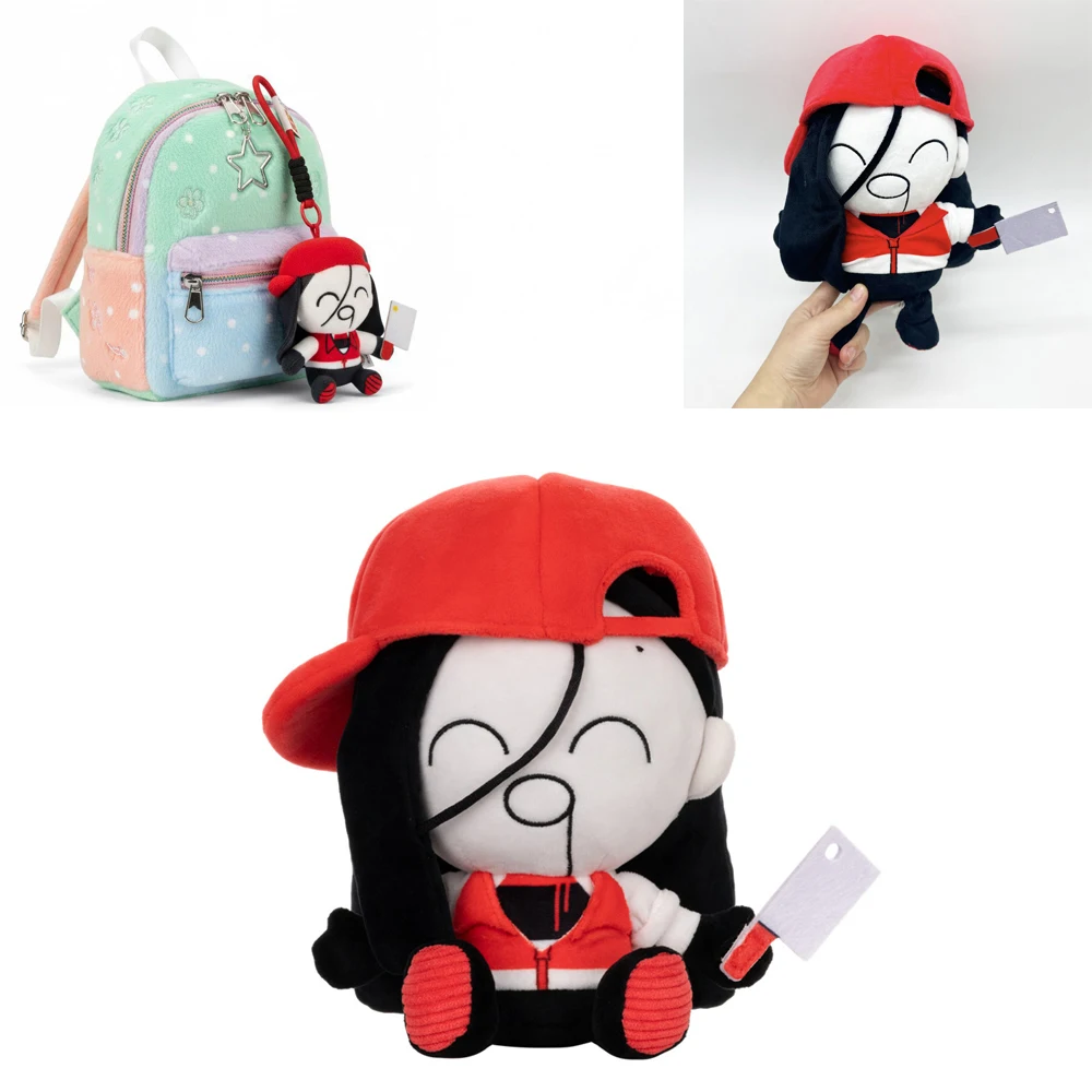 Funny 13cm Keychain Schoolbag Backpack Bag Key Chain Pendant Doll 20cm Anime Game Character Butcher Red Hat Vanity Plush Toys
Funny 13cm Keychain Schoolbag Backpack Bag Key Chain Pendant Doll 20cm Anime Game Character Butcher Red Hat Vanity Plush Toys