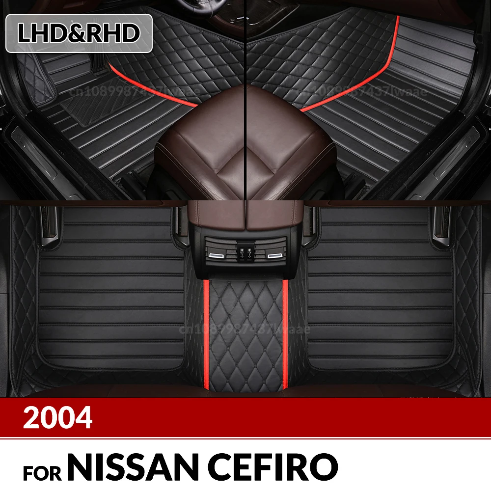 Car floor mats for Nissan Cefiro 2004 Custom auto foot Pads automobile carpet cover Interior Accessories
Car floor mats for Nissan Cefiro 2004 Custom auto foot Pads automobile carpet cover Interior Accessories