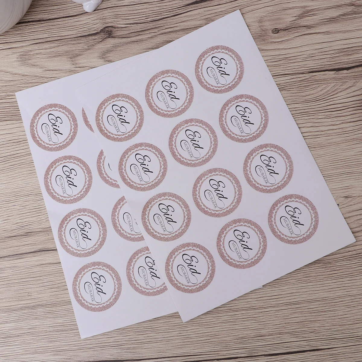 12pcs 12 Sheets /Sheet Round Eid Mubarak Stickers Muslim Gift Label Decal Decoration Supplies Sealing Tags For Cards Chocolate
12pcs 12 Sheets /Sheet Round Eid Mubarak Stickers Muslim Gift Label Decal Decoration Supplies Sealing Tags For Cards Chocolate