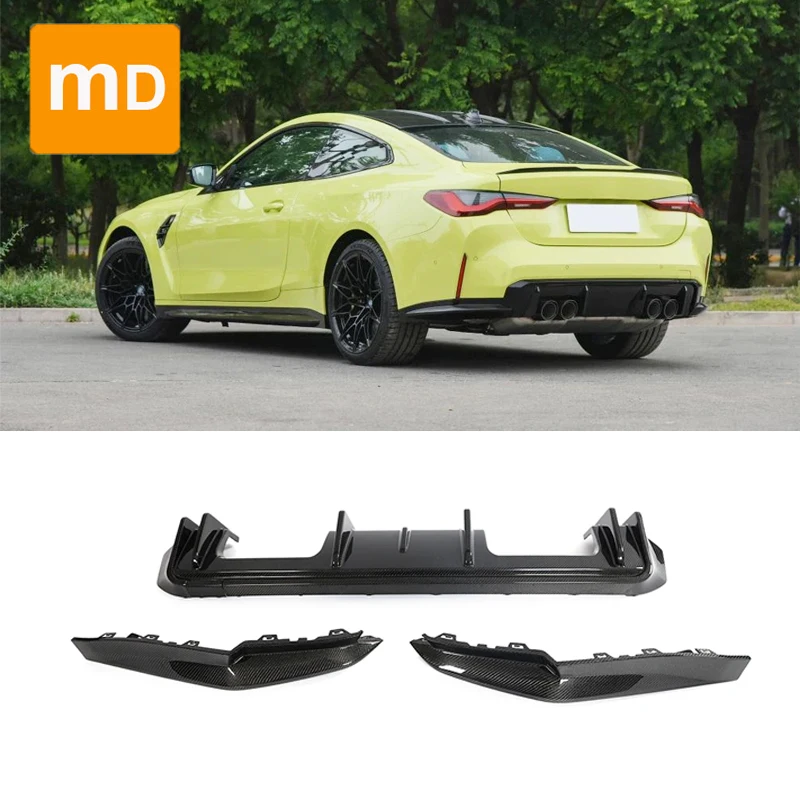 Диффузор для заднего бампера из углеродного волокна, для BMW G82 G83 M4 2021-2023
Диффузор для заднего бампера из углеродного волокна, для BMW G82 G83 M4 2021-2023