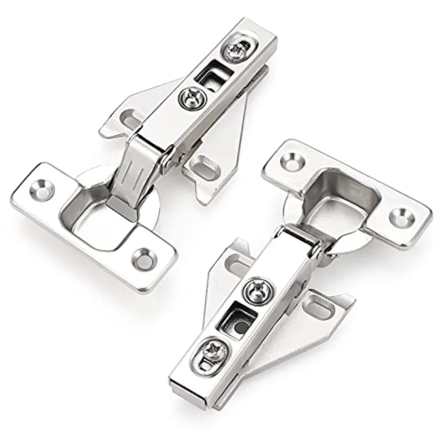 Pairs/ Pack Soft Opening Kitchen Cabinet Hinges. Satin Nickel Face Frame Mounting Concealed Hinges for Kitchen Cupbaord Hardwar
Pairs/ Pack Soft Opening Kitchen Cabinet Hinges. Satin Nickel Face Frame Mounting Concealed Hinges for Kitchen Cupbaord Hardwar