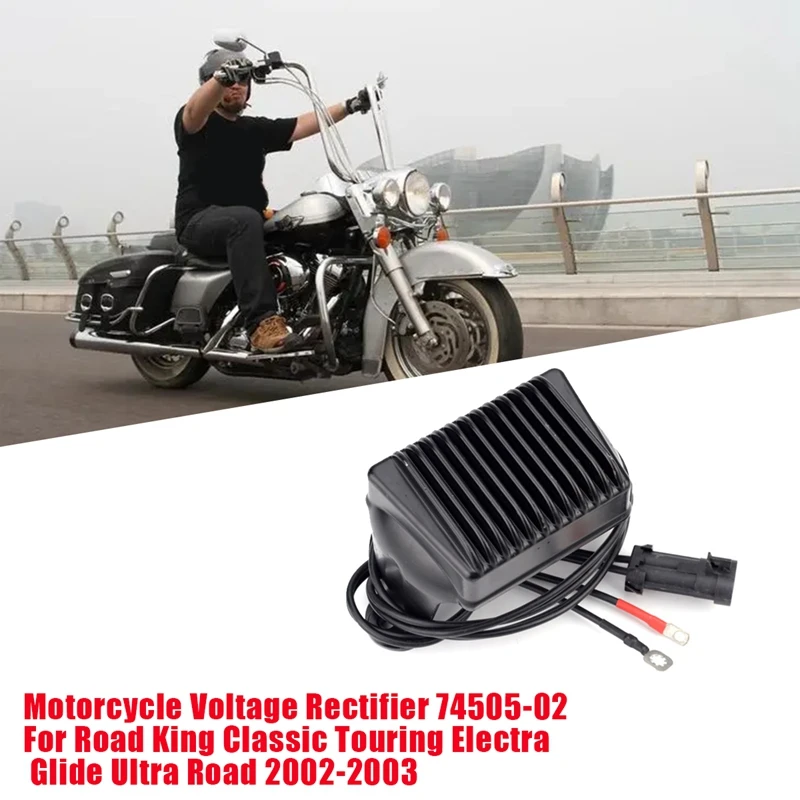 Выпрямитель 74505-02 H0502 для Road King Classic Touring Electra Glide Ultra Road 2002-2003
Выпрямитель 74505-02 H0502 для Road King Classic Touring Electra Glide Ultra Road 2002-2003