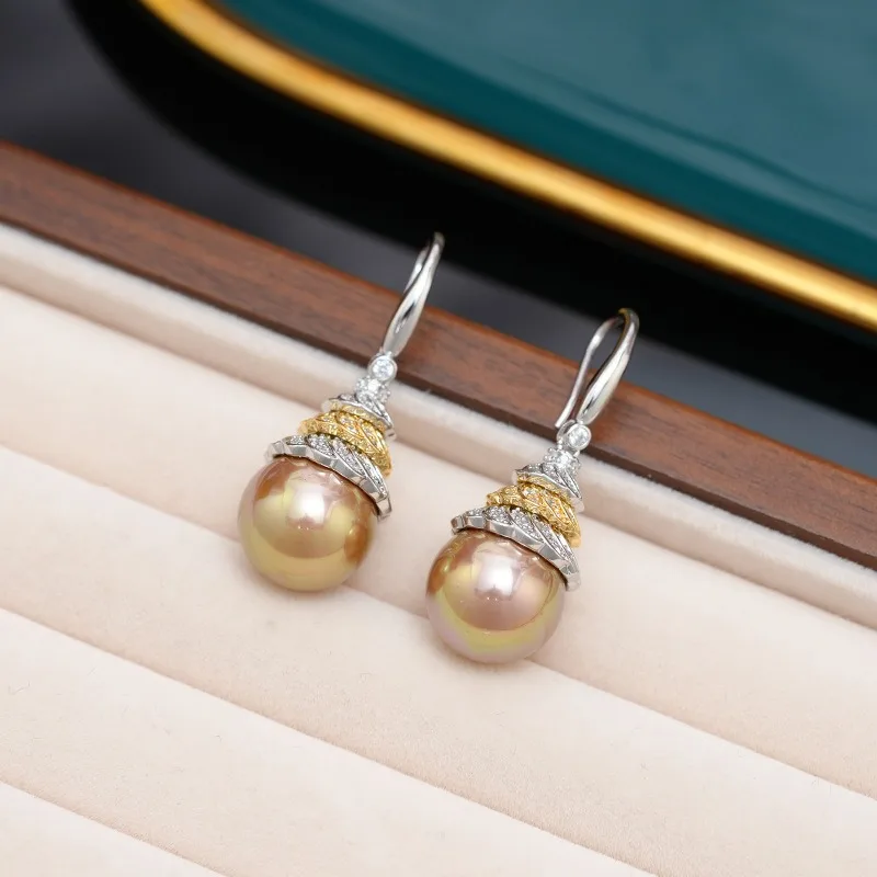 New Zircon-set Pearl Earrings, Silver Needle High-end Korean Version High-end Light Luxury Earrings, Female Temperament Socialit
New Zircon-set Pearl Earrings, Silver Needle High-end Korean Version High-end Light Luxury Earrings, Female Temperament Socialit