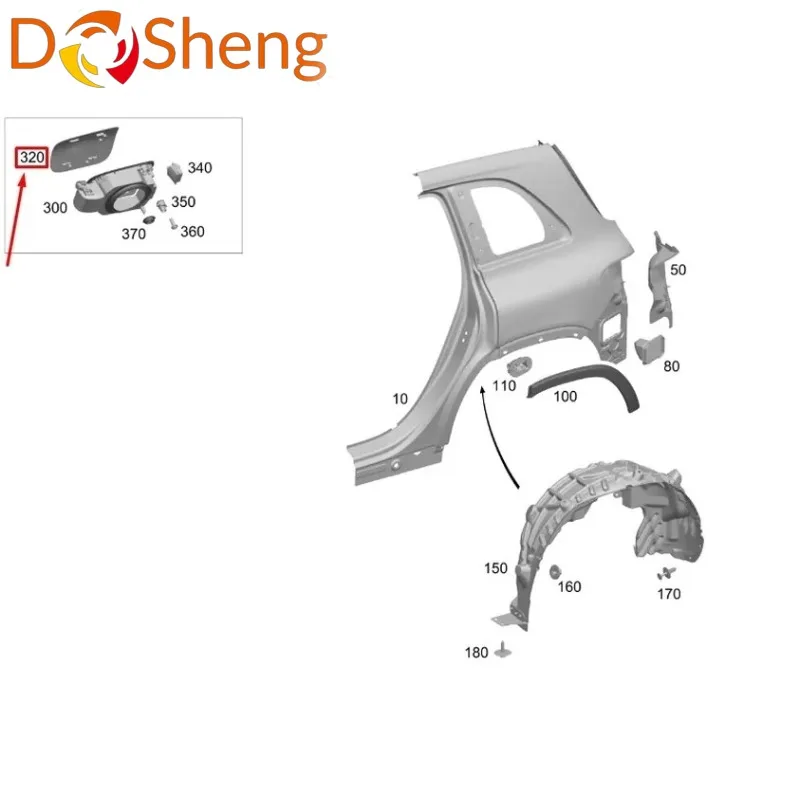 2437570200 A2437570200 Outer cover panel inlay panel for Mercedes-Benz EQB 260 EQB 350 2021-2022
2437570200 A2437570200 Outer cover panel inlay panel for Mercedes-Benz EQB 260 EQB 350 2021-2022