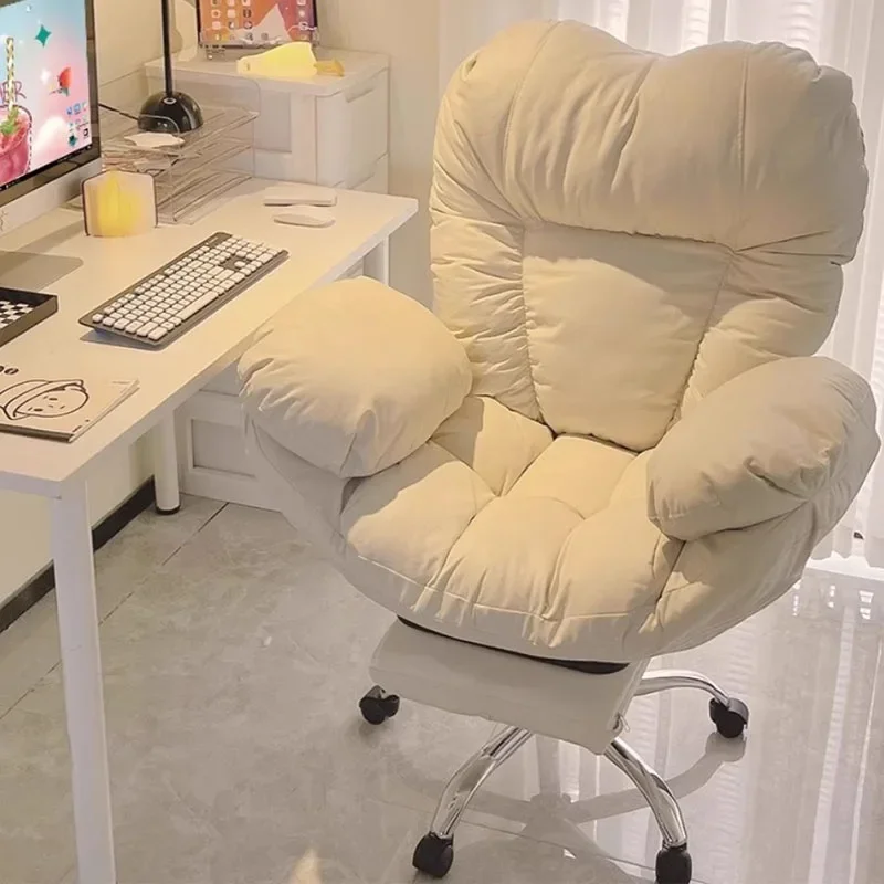 Low Price Ergonomic Office Chair Back Cushion Swivel Aesthetic Girls Gaming Chair Luxury Cute Sillas De Oficina Office Furniture
Low Price Ergonomic Office Chair Back Cushion Swivel Aesthetic Girls Gaming Chair Luxury Cute Sillas De Oficina Office Furniture