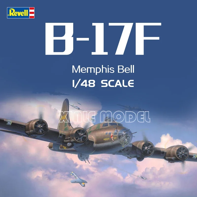 Комплект пластиковых собранных моделей самолета Revell 04297 Боинг B17F «Мысливая прекрасная женщина», бомбардировщик 1/48
Комплект пластиковых собранных моделей самолета Revell 04297 Боинг B17F «Мысливая прекрасная женщина», бомбардировщик 1/48