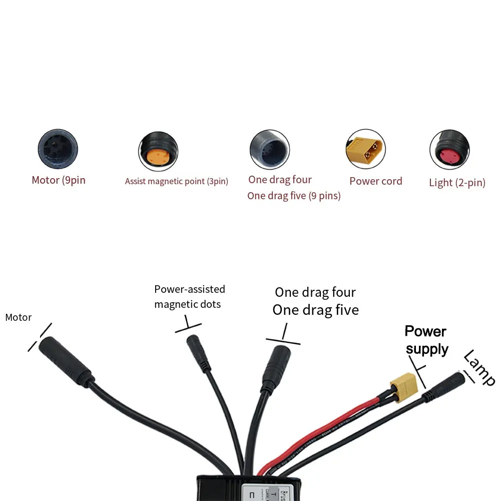 1 шт., 36/48 В, 26 А, 500 Вт/750 Вт, синусоидальный трехрежимный контроллер, алюминиевый пластик для наружного использования на электронных велосипедах, аксессуары для электрических велосипедах
1 шт., 36/48 В, 26 А, 500 Вт/750 Вт, синусоидальный трехрежимный контроллер, алюминиевый пластик для наружного использования на электронных велосипедах, аксессуары для электрических велосипедах