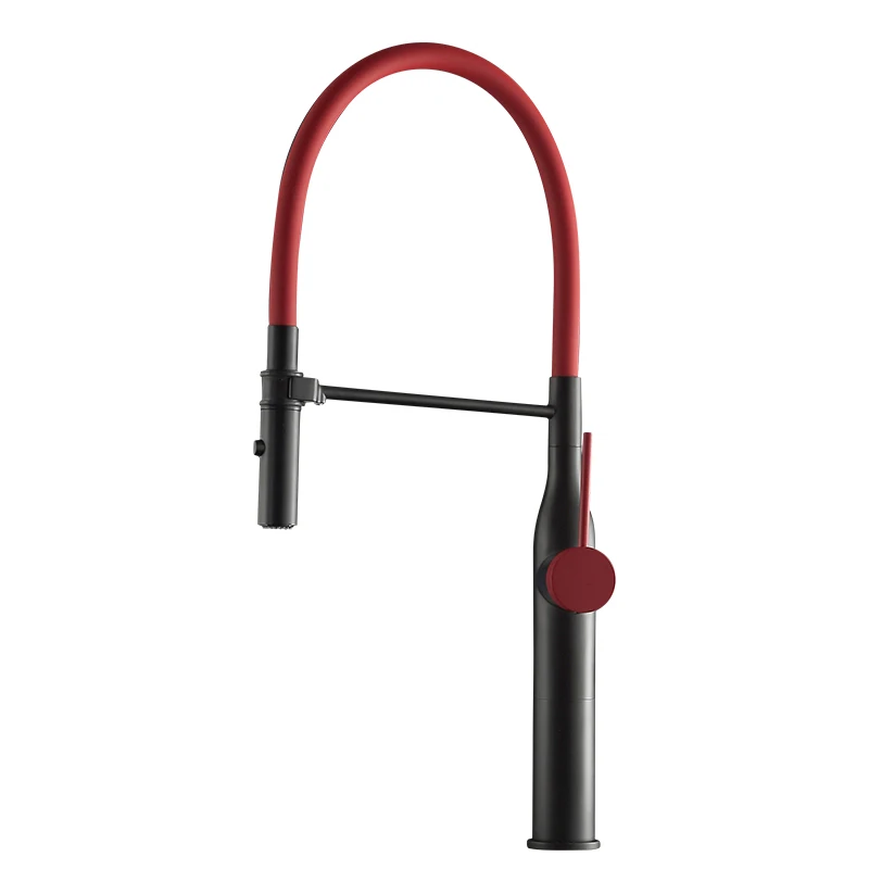 *Universal pullable kitchen faucet hot and cold rotatable stretchable vegetable basin sink two stops out of water
*Universal pullable kitchen faucet hot and cold rotatable stretchable vegetable basin sink two stops out of water