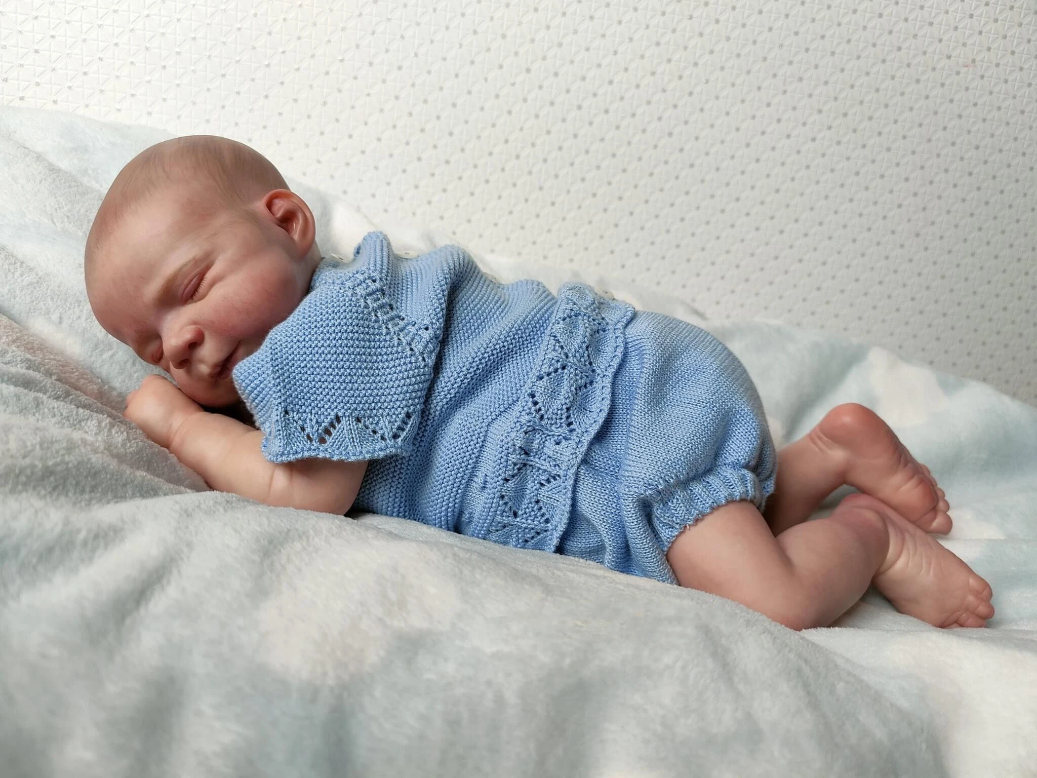 FBBD 48cm Newborn Baby Reborn Doll Pascale Sleeping Baby Lifelike Real Baby Soft Touch Hand-Draw Hair
FBBD 48cm Newborn Baby Reborn Doll Pascale Sleeping Baby Lifelike Real Baby Soft Touch Hand-Draw Hair