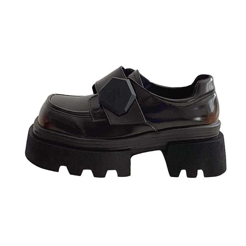 2024 Spring New Bright Face Women Leather Shoes Square Headed Thick Sole Shoes Elevated Thick Heels Women's Single Shoes 24-189
2024 Spring New Bright Face Women Leather Shoes Square Headed Thick Sole Shoes Elevated Thick Heels Women's Single Shoes 24-189