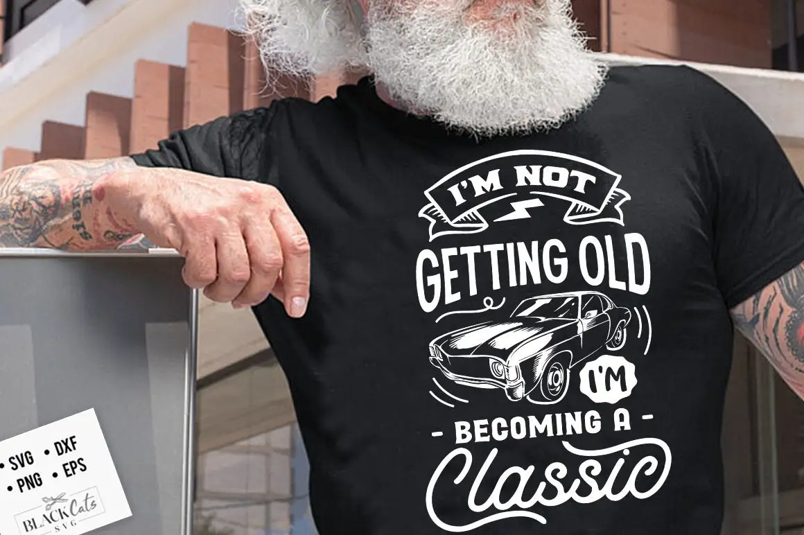 I'm Not Getting Older I'm Becoming A Classic Slogan Man T-shirt 2023 Fashion Individuality Slogan Boy Shirt Comfort Casual Tee
I'm Not Getting Older I'm Becoming A Classic Slogan Man T-shirt 2023 Fashion Individuality Slogan Boy Shirt Comfort Casual Tee