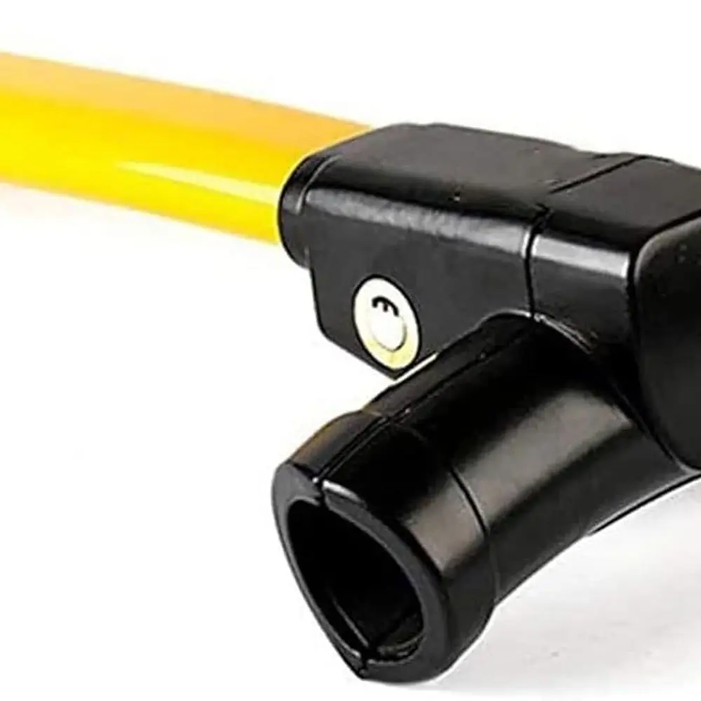 Anti-Theft Steering Wheel Lock, Telescopic Hook, Clutch Pedal Lock. Suitable for Cars, Trucks, SUVs, Vans. Comes with 2 Keys.
Anti-Theft Steering Wheel Lock, Telescopic Hook, Clutch Pedal Lock. Suitable for Cars, Trucks, SUVs, Vans. Comes with 2 Keys.
