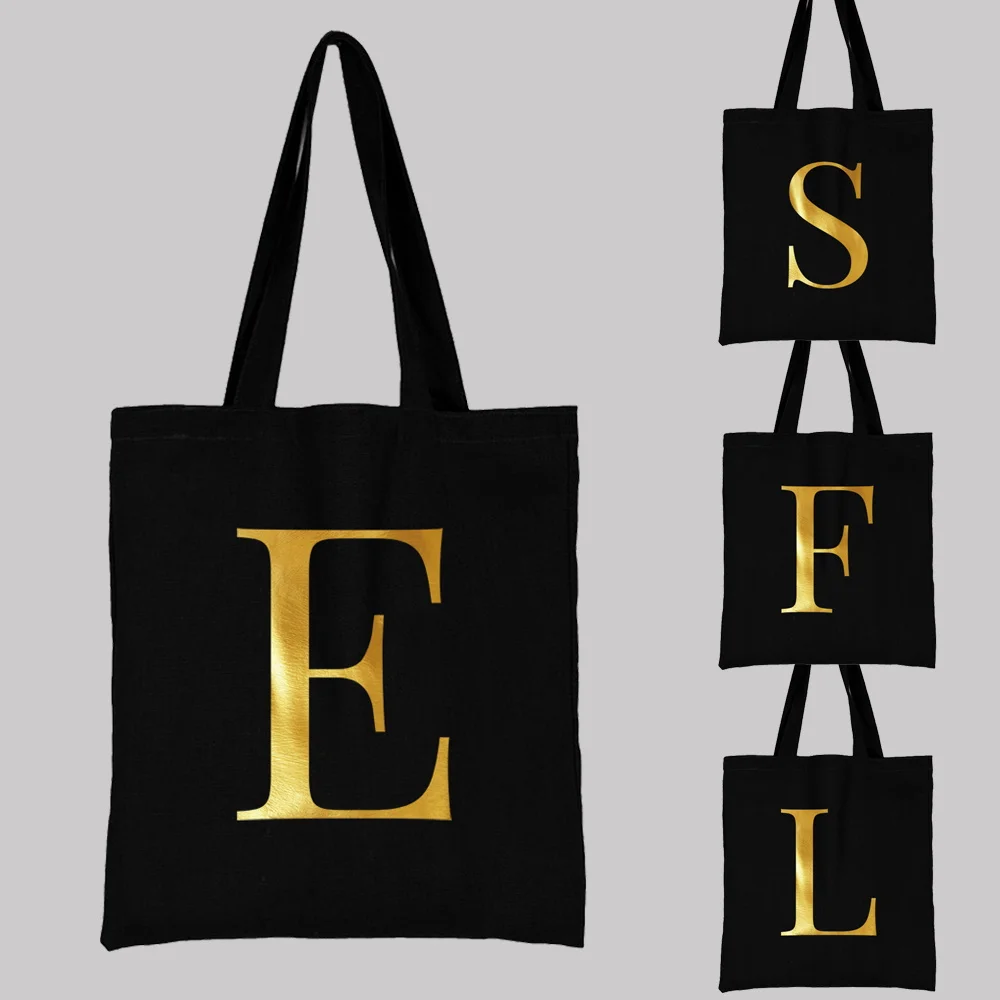 Fashion Women Canvas Shopping Bag Foldable Supermarket Handbag Aesthetic Personalized Letter Print Ladies New Reusable Eco Bags
Fashion Women Canvas Shopping Bag Foldable Supermarket Handbag Aesthetic Personalized Letter Print Ladies New Reusable Eco Bags