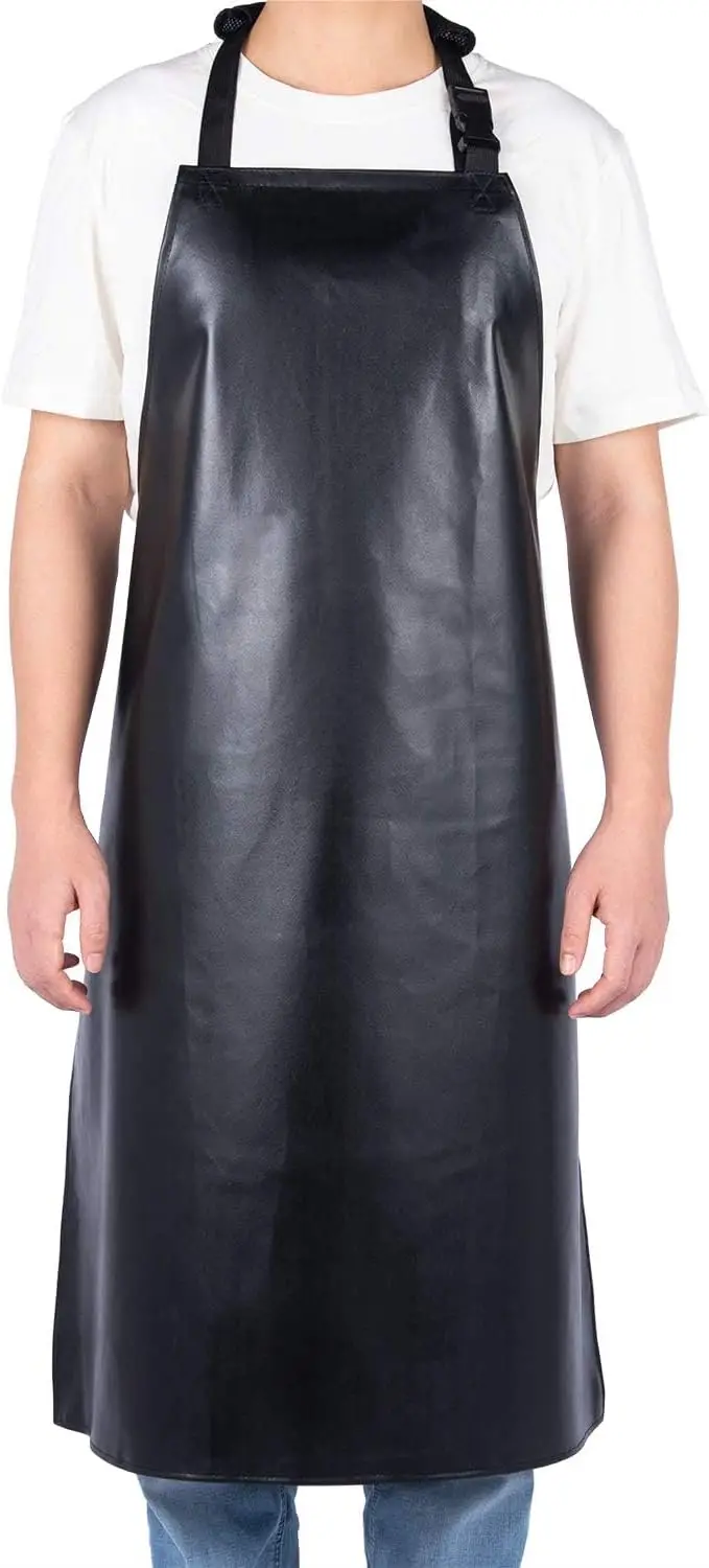 Heavy Duty Vinyl Waterproof Apron for Adults, Ultra Lightweight Chemical Resistant Work Apron for Men Women
Heavy Duty Vinyl Waterproof Apron for Adults, Ultra Lightweight Chemical Resistant Work Apron for Men Women