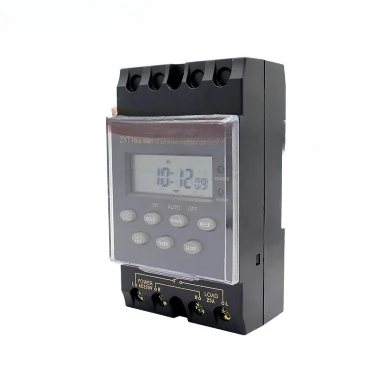 Zhuoyi Microcomputer 220V Street Lamp Time Control Switch 380V Chinese and English KG316 Timer ZYT16G-2a
Zhuoyi Microcomputer 220V Street Lamp Time Control Switch 380V Chinese and English KG316 Timer ZYT16G-2a