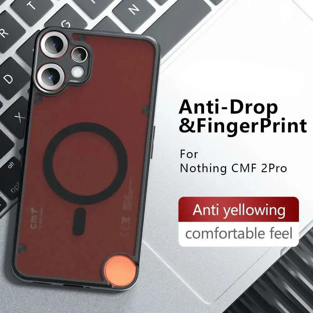 Luxury CleaMatte & Clear Magnetic Wireless Charging Armor Magsafe Case For Nothing CMF Phone 2 1 Two One Shockproof Back Cove
Luxury CleaMatte & Clear Magnetic Wireless Charging Armor Magsafe Case For Nothing CMF Phone 2 1 Two One Shockproof Back Cove
