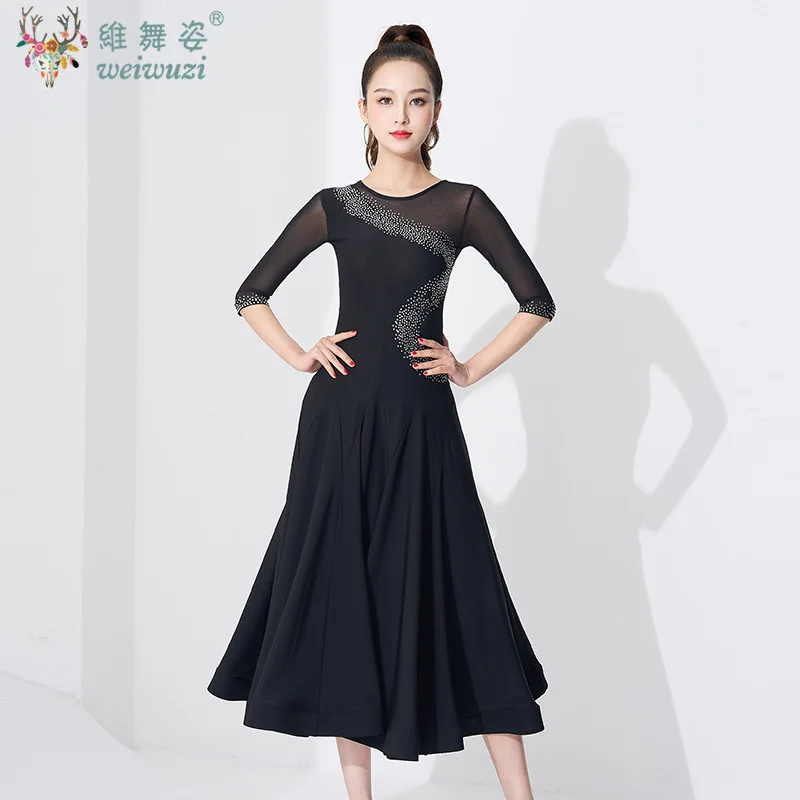 2025 New Solid Color Latin Dance Costume Evening Tops Tango Jazz Rhinestones Wear Waltz Belly Woman Middle sleeve Ruffle T-shirt
2025 New Solid Color Latin Dance Costume Evening Tops Tango Jazz Rhinestones Wear Waltz Belly Woman Middle sleeve Ruffle T-shirt