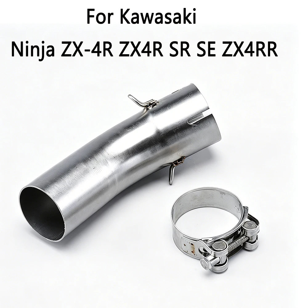 51mm Muffler For Kawasaki Ninja ZX-4R ZX4R SR SE ZX4RR Stainless Steel Motorcycle Exhaust System Mid Link Pipe Connection
51mm Muffler For Kawasaki Ninja ZX-4R ZX4R SR SE ZX4RR Stainless Steel Motorcycle Exhaust System Mid Link Pipe Connection