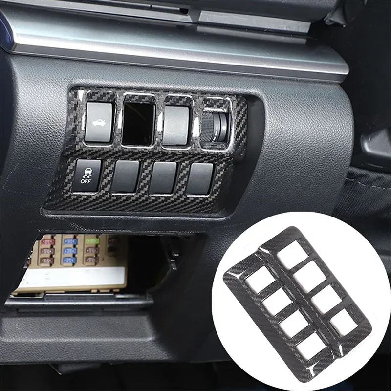 cheya Real Carbon Fiber Car Trunk Switch Panel Frame Cover for Subaru WRX Forester 2022+ Interior Accessories 1 Pcs
cheya Real Carbon Fiber Car Trunk Switch Panel Frame Cover for Subaru WRX Forester 2022+ Interior Accessories 1 Pcs