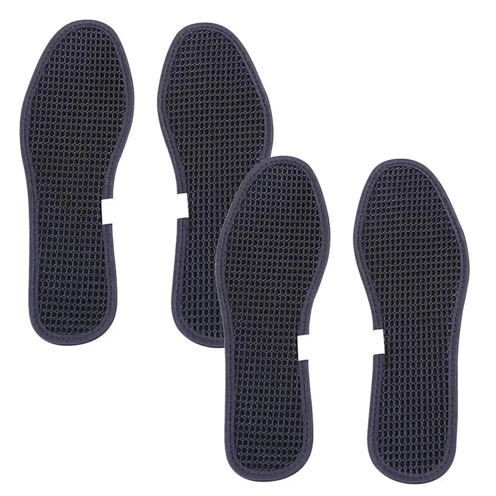 2 Pairs Deodorant Shoe Insoles Tones Cushion Foot Care Bamboo Charcoal Odor Reducing Sweat Absorbing Easy
2 Pairs Deodorant Shoe Insoles Tones Cushion Foot Care Bamboo Charcoal Odor Reducing Sweat Absorbing Easy