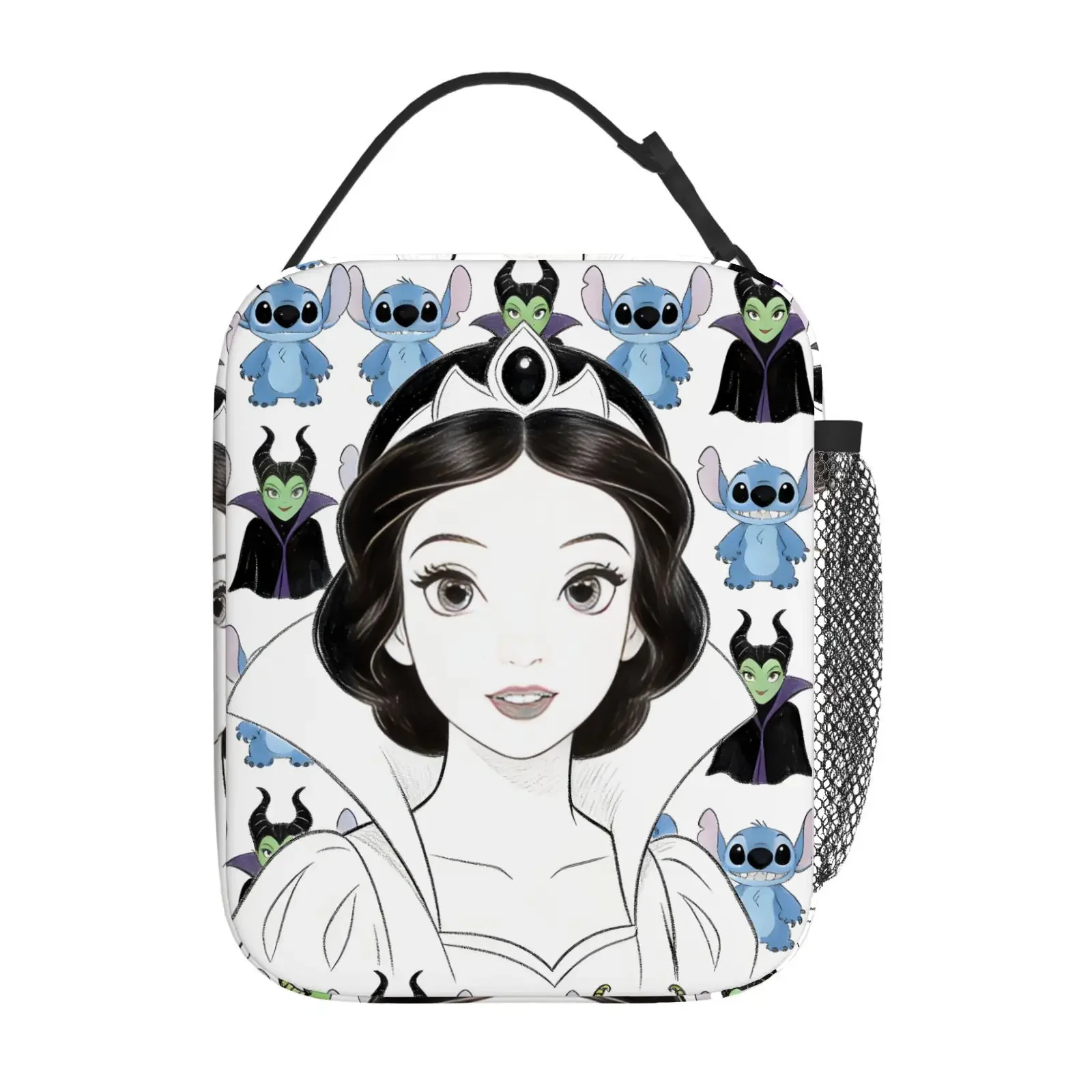 1pc Snow White portrait theme printed design lunch bag, portable portable meal bag, commuting, picnic
1pc Snow White portrait theme printed design lunch bag, portable portable meal bag, commuting, picnic