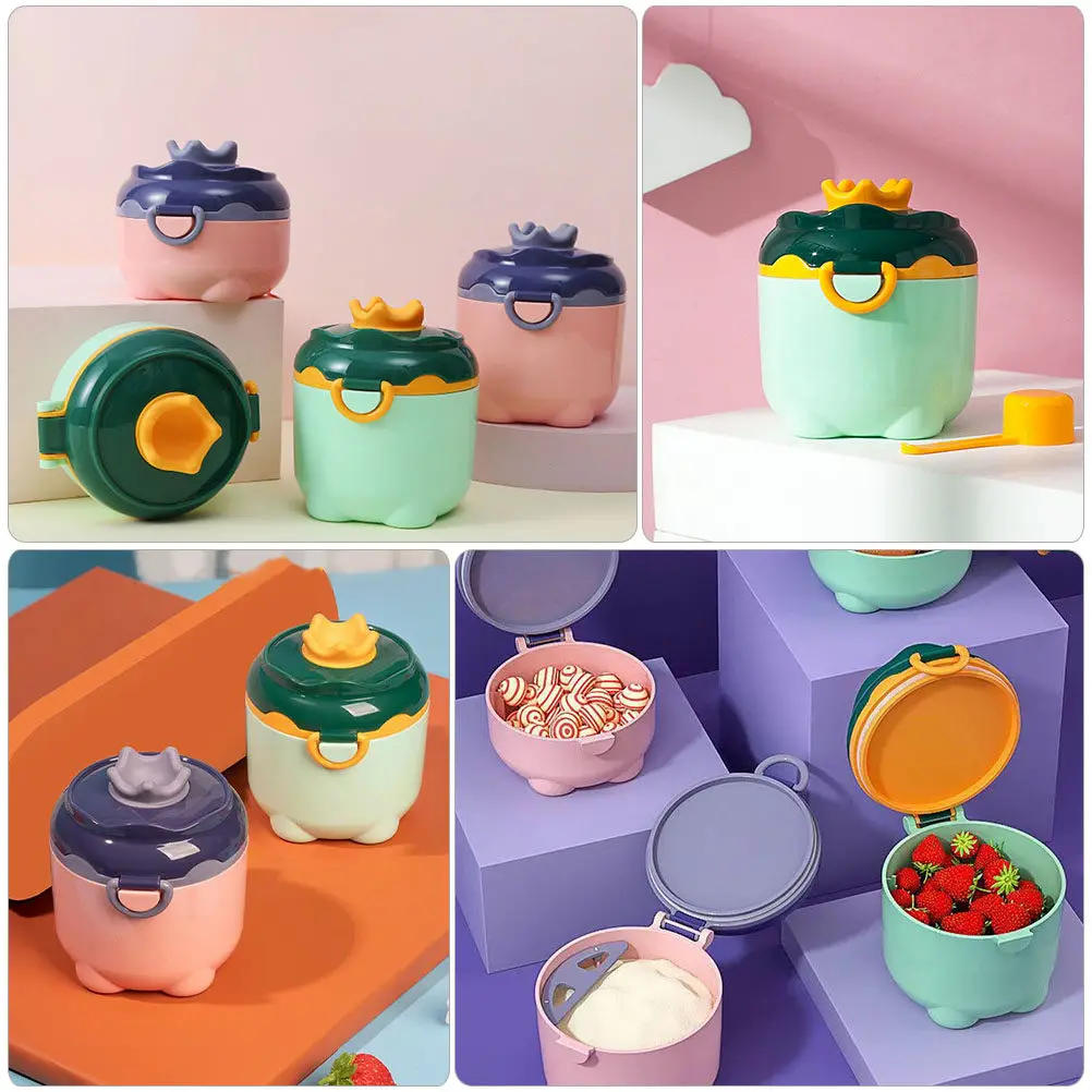 Baby Formula Dispenser Safe No Peculiar Smell Lovely Design Durable Lightweight Easy Carry Travel Milk Powder Container Scoop
Baby Formula Dispenser Safe No Peculiar Smell Lovely Design Durable Lightweight Easy Carry Travel Milk Powder Container Scoop