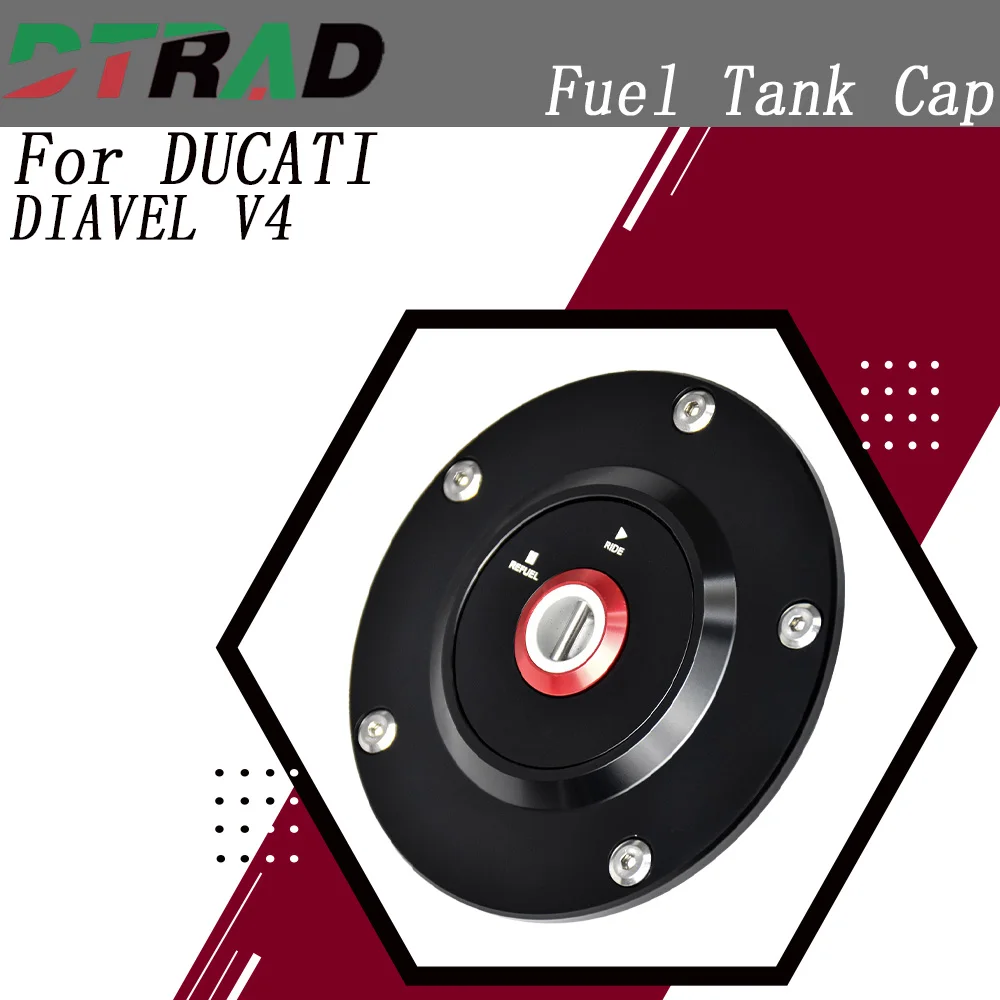 DIAVER V4 2023-2026 Motorcycle With Key Quick Lock Fuel Tank Cap Cover For DUCATI DIAVEL/AMG/CARBON/CRONO/STRADA Accessories
DIAVER V4 2023-2026 Motorcycle With Key Quick Lock Fuel Tank Cap Cover For DUCATI DIAVEL/AMG/CARBON/CRONO/STRADA Accessories