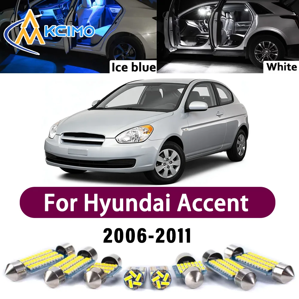 High Lumen CANBUS Error Free LED Interior Light Kit For Hyundai Accent MK3 3 III MC 2006-2011 Trunk Reading Dome Lamp Bulbs Set
High Lumen CANBUS Error Free LED Interior Light Kit For Hyundai Accent MK3 3 III MC 2006-2011 Trunk Reading Dome Lamp Bulbs Set