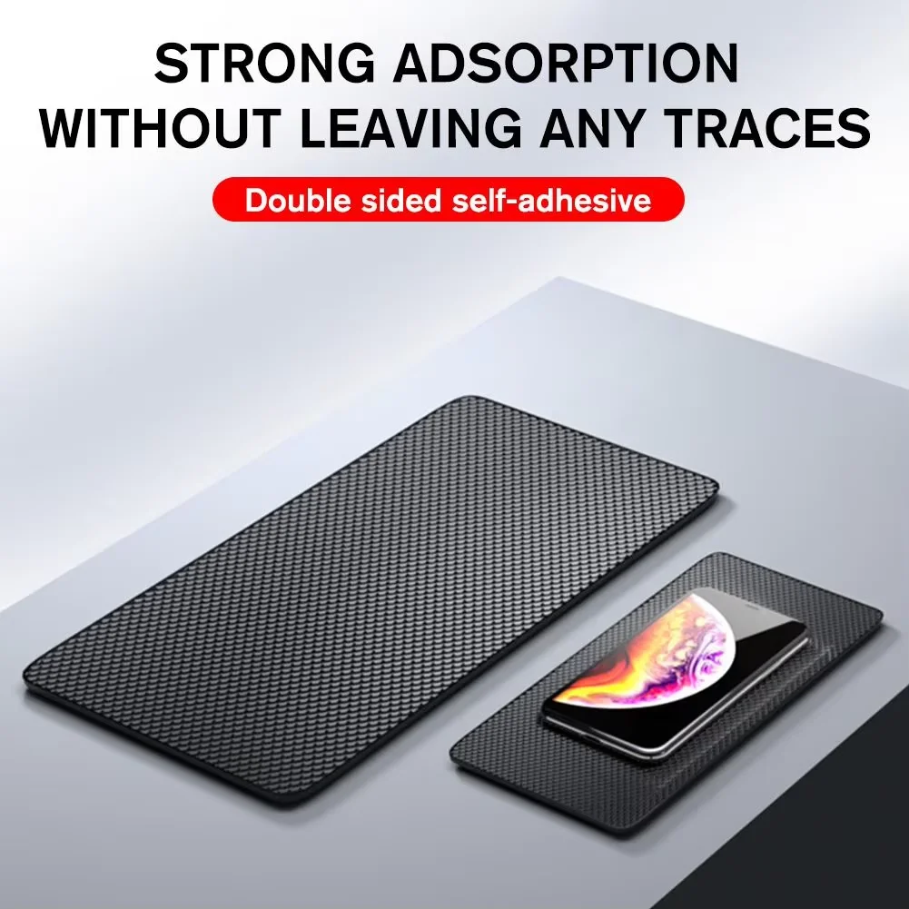 High QualityCar Dashboard Sticky Black Anti-Slip PVC Mat Auto Phone Holder Non-Slip Sticky Gel Pad 2 Size Car Accessories choice
High QualityCar Dashboard Sticky Black Anti-Slip PVC Mat Auto Phone Holder Non-Slip Sticky Gel Pad 2 Size Car Accessories choice