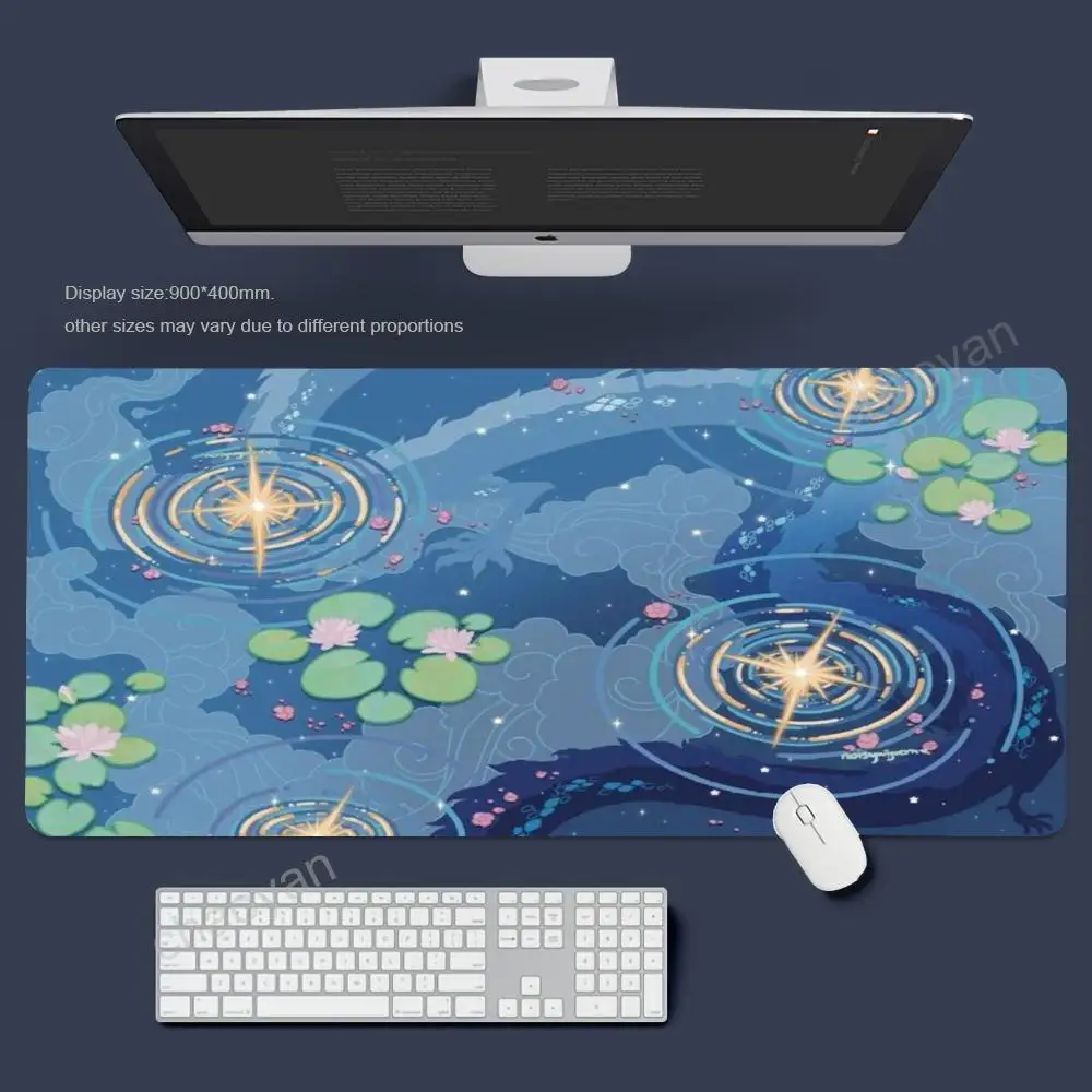 Lotus leaves in the pond Mouse Pad Office Mouse Pad with Wrist Support Games Desk Mat,tNon-Slip desk mat,Gaming Mouse pads
Lotus leaves in the pond Mouse Pad Office Mouse Pad with Wrist Support Games Desk Mat,tNon-Slip desk mat,Gaming Mouse pads