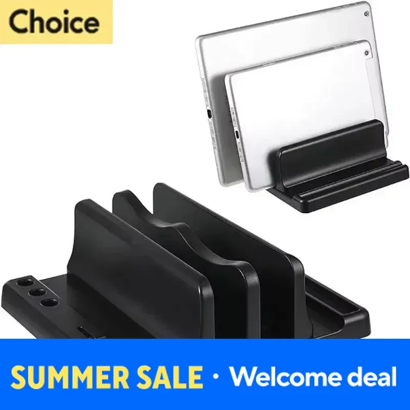 Adjustable Vertical Laptop Stand Plastic Portable /Tablet/Phone Holder Adjustable Desktop Notebook Space Save Accessory New
Adjustable Vertical Laptop Stand Plastic Portable /Tablet/Phone Holder Adjustable Desktop Notebook Space Save Accessory New