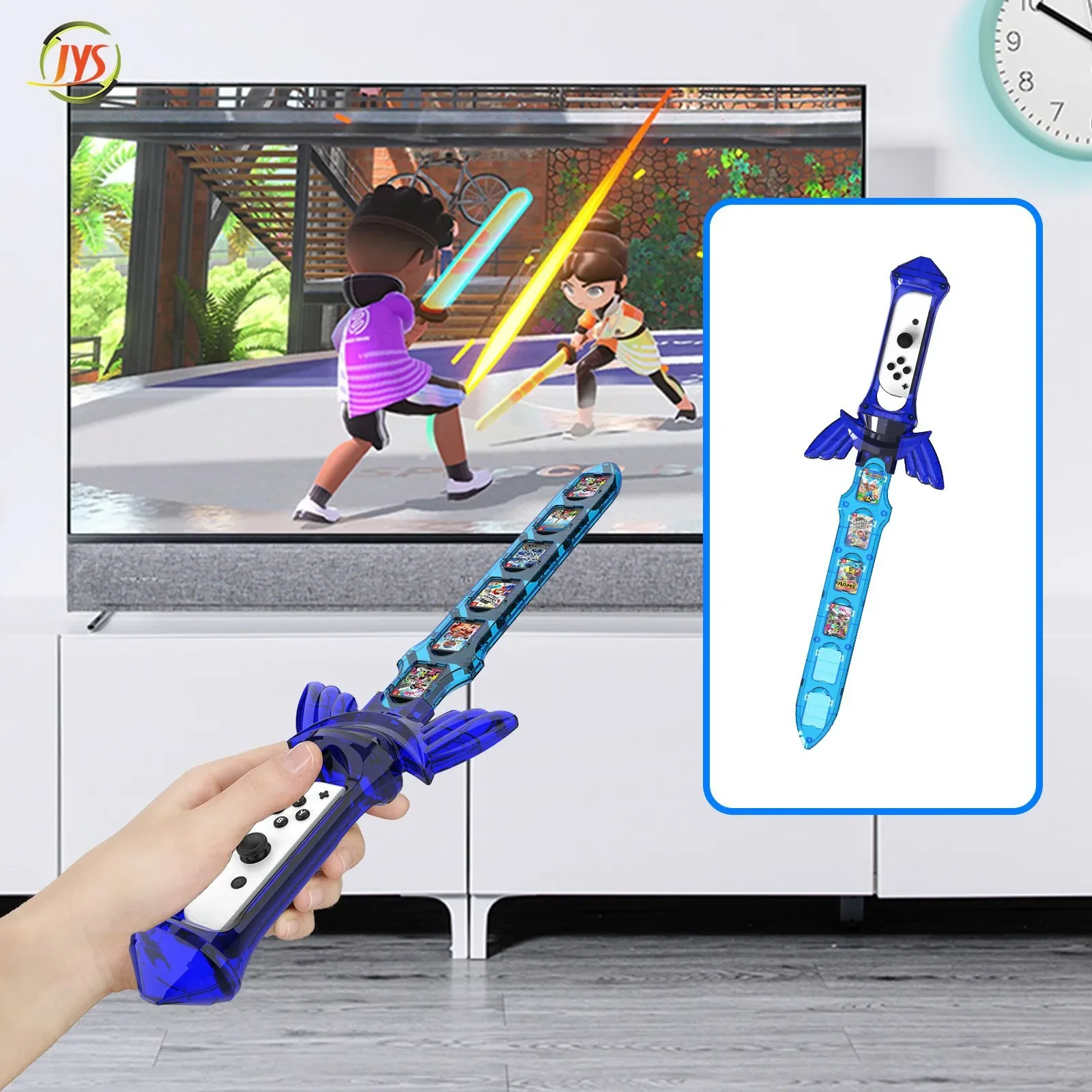For Switch 9 in 1 Sports Set NS Tennis Racket + Golf Club + Yoga Ring Leg Strap + Games lightsaber etc
For Switch 9 in 1 Sports Set NS Tennis Racket + Golf Club + Yoga Ring Leg Strap + Games lightsaber etc
