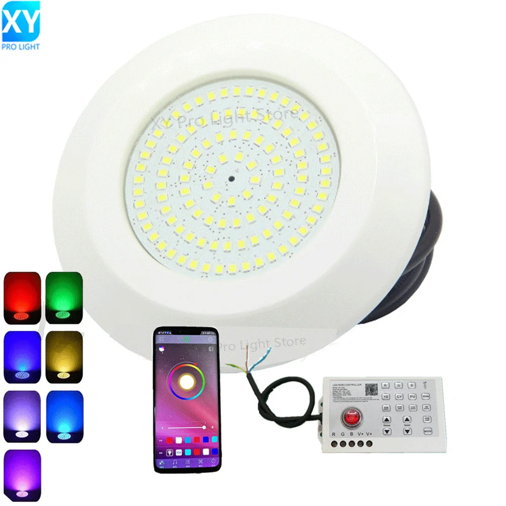 RGB светодиодный светильник для бассейна 12 Вт Bluetooth APP управление DC12V наружный/внутренний подводный светильник фонтан пейзажная лампа Piscina Luz прожектор
RGB светодиодный светильник для бассейна 12 Вт Bluetooth APP управление DC12V наружный/внутренний подводный светильник фонтан пейзажная лампа Piscina Luz прожектор