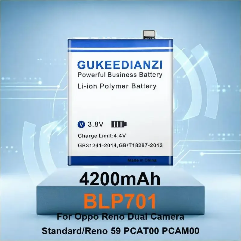 Battery For Oppo Reno Dual Camera Standard/Reno 59 PCAT00 PCAM00 Ace realme X2 Pro Z 7 4 5G C53/C67 NFC/C67 4G/C65 4G/12X INDIA
Battery For Oppo Reno Dual Camera Standard/Reno 59 PCAT00 PCAM00 Ace realme X2 Pro Z 7 4 5G C53/C67 NFC/C67 4G/C65 4G/12X INDIA