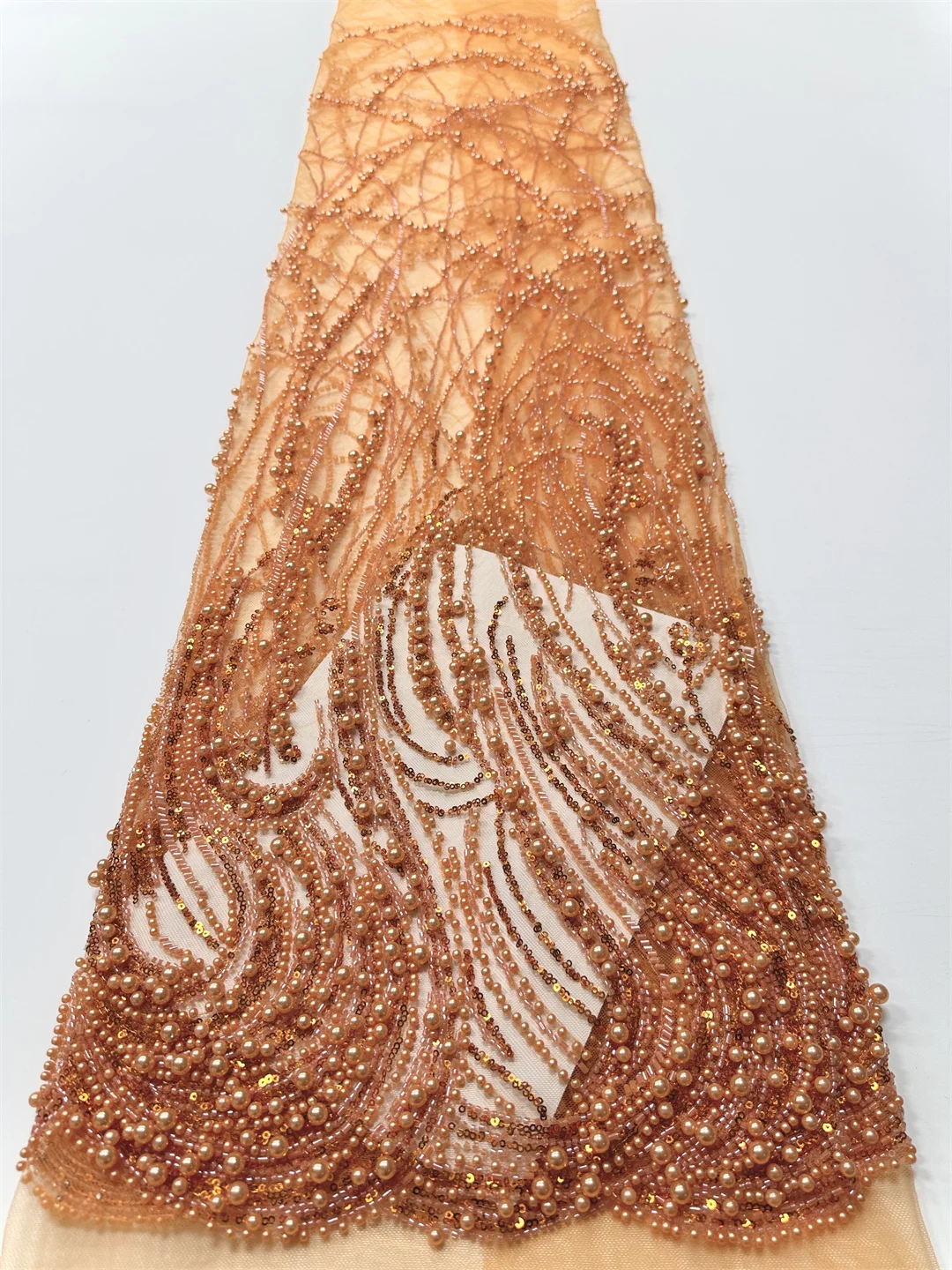 Роскошное оранжевое высококачественное вышитое тюлевое сетчатое кружево 2025 с блестками из бисера, французское вечернее платье, свадебная сетчатая ткань, сделай сам b
Роскошное оранжевое высококачественное вышитое тюлевое сетчатое кружево 2025 с блестками из бисера, французское вечернее платье, свадебная сетчатая ткань, сделай сам b