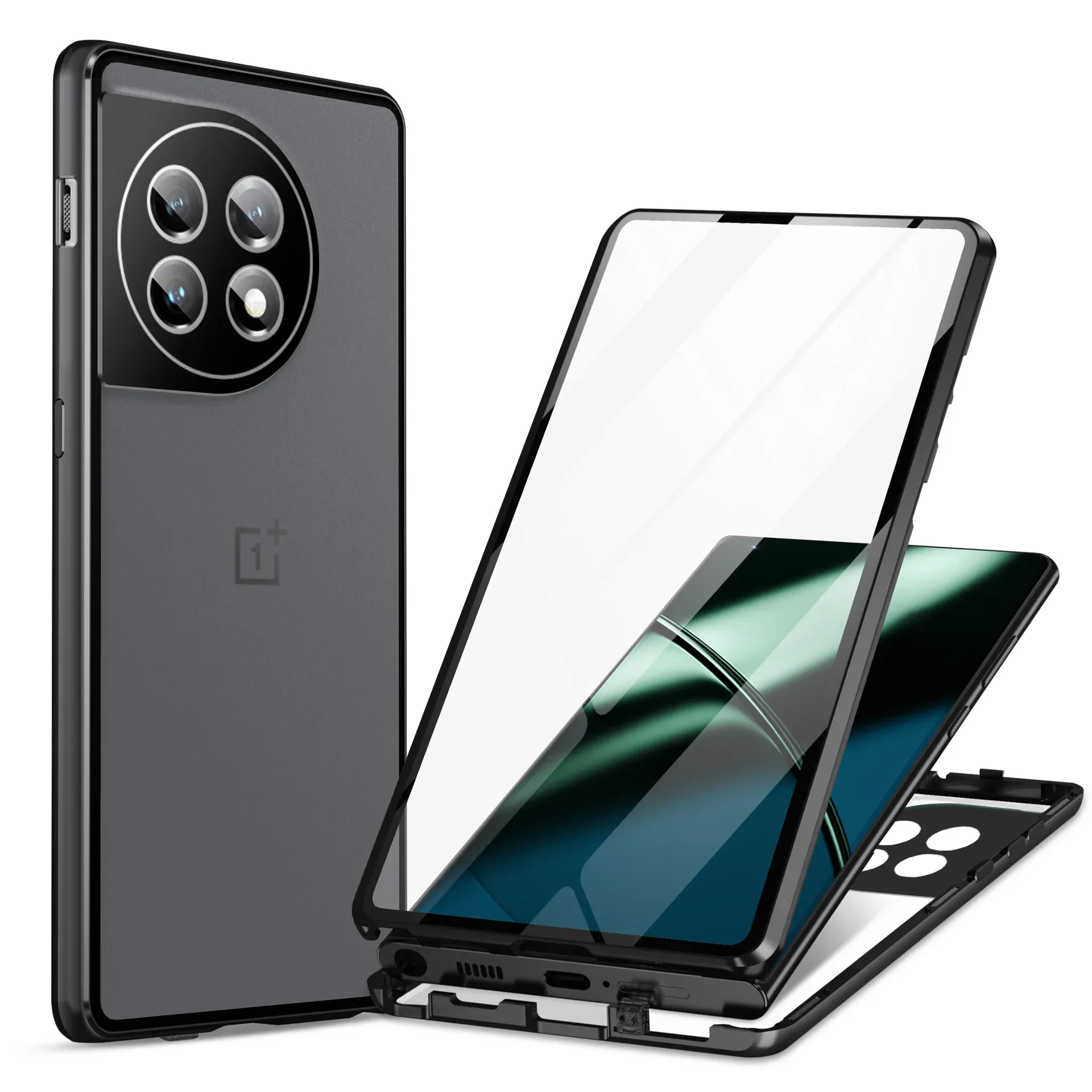For OnePlus 11 12 12R Phone Case 360 ° Aluminum Alloy Frame Lens all inclusive One Plus 10 Pro Nord CE 5G HD Protective Box
For OnePlus 11 12 12R Phone Case 360 ° Aluminum Alloy Frame Lens all inclusive One Plus 10 Pro Nord CE 5G HD Protective Box