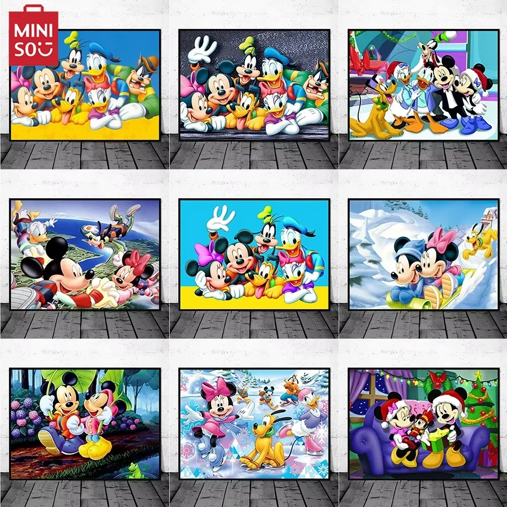 MINISO Disney Микки Маус Дональд Дак Мультфильм Кунст Плакат Wohnzimmer Schlafzimmer Kinderzimmer Wandbild Leinwand Malerei H
MINISO Disney Микки Маус Дональд Дак Мультфильм Кунст Плакат Wohnzimmer Schlafzimmer Kinderzimmer Wandbild Leinwand Malerei H