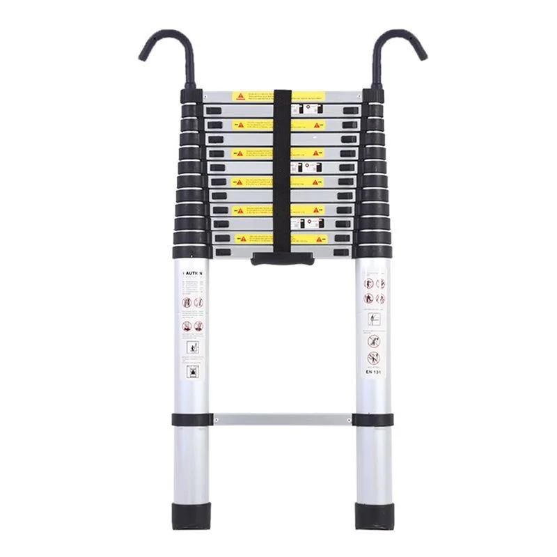 Roof Truck with Hook Single-sided Folding Attic Ladder, Household Aluminum Alloy Lifting Straight Ladder, Telescopic Ladder
Roof Truck with Hook Single-sided Folding Attic Ladder, Household Aluminum Alloy Lifting Straight Ladder, Telescopic Ladder