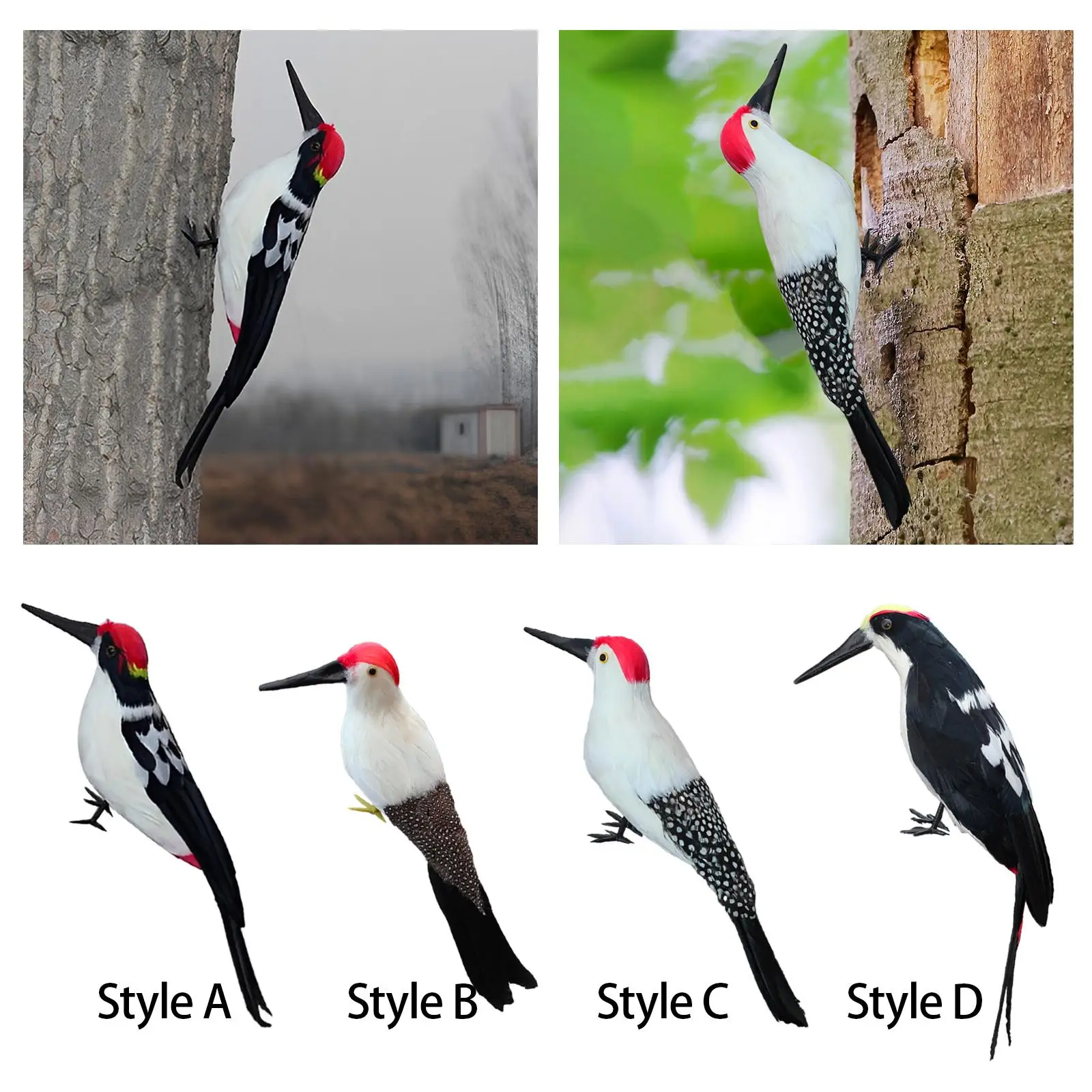 Имитация дятла: подарочная статуэтка из искусственных перьев ручной работы, декоративная модель для дома, сада, двора, патио, улицы
Имитация дятла: подарочная статуэтка из искусственных перьев ручной работы, декоративная модель для дома, сада, двора, патио, улицы