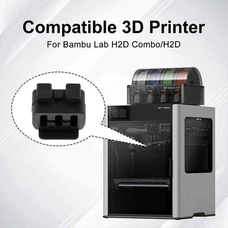 Nozzle Wiper For Bambu Lab H2D/H2C/P2S Silicone Brush High Quality Hotend Nozzles Cleanning Tool For Bambulab P2S Cleaner Parts
Nozzle Wiper For Bambu Lab H2D/H2C/P2S Silicone Brush High Quality Hotend Nozzles Cleanning Tool For Bambulab P2S Cleaner Parts