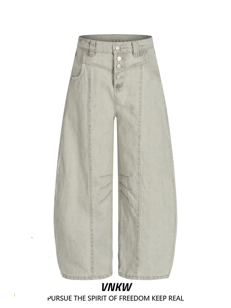 Retro American Washed Distressed Knife Work Trousers Loose Casual Wide Leg Floor Length Pants Unisex
Retro American Washed Distressed Knife Work Trousers Loose Casual Wide Leg Floor Length Pants Unisex