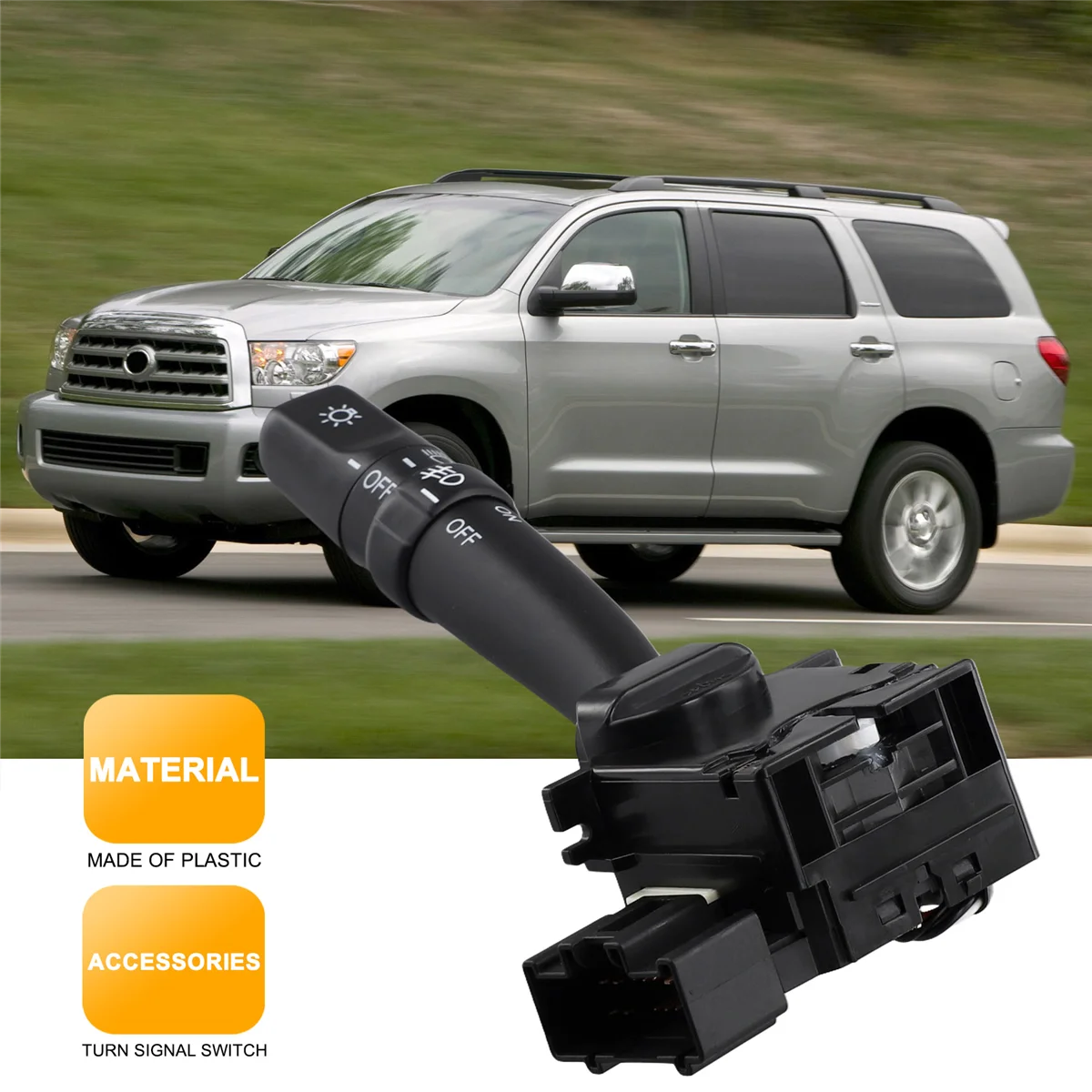 Better-Headlight Fog Light Turn Signal Switch for Toyota 4Runner 2000-2009 for Toyota Sequoi 2001-2007 84140-14120
Better-Headlight Fog Light Turn Signal Switch for Toyota 4Runner 2000-2009 for Toyota Sequoi 2001-2007 84140-14120