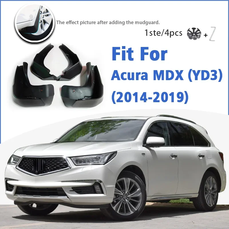 Mudguard For Acura MDX YD3 2014 2015 2016 2017 2018 2019 Front Rear 4pcs Mudflaps Mudguards Car Accessories Splash Guard Fender
Mudguard For Acura MDX YD3 2014 2015 2016 2017 2018 2019 Front Rear 4pcs Mudflaps Mudguards Car Accessories Splash Guard Fender